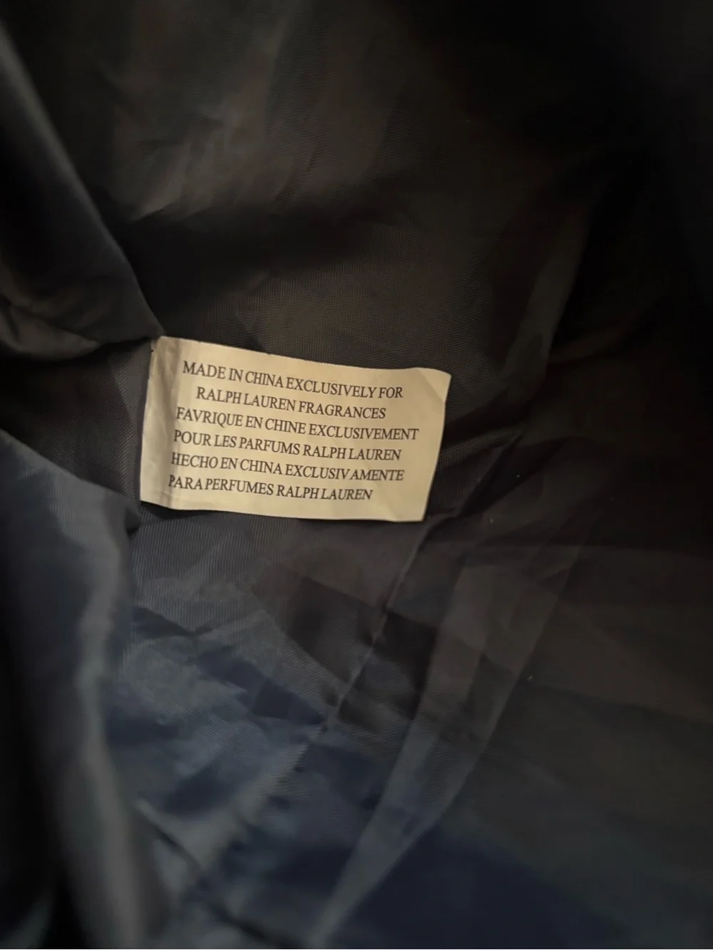 Ralph Lauren Polo Canvas Duffel Bag